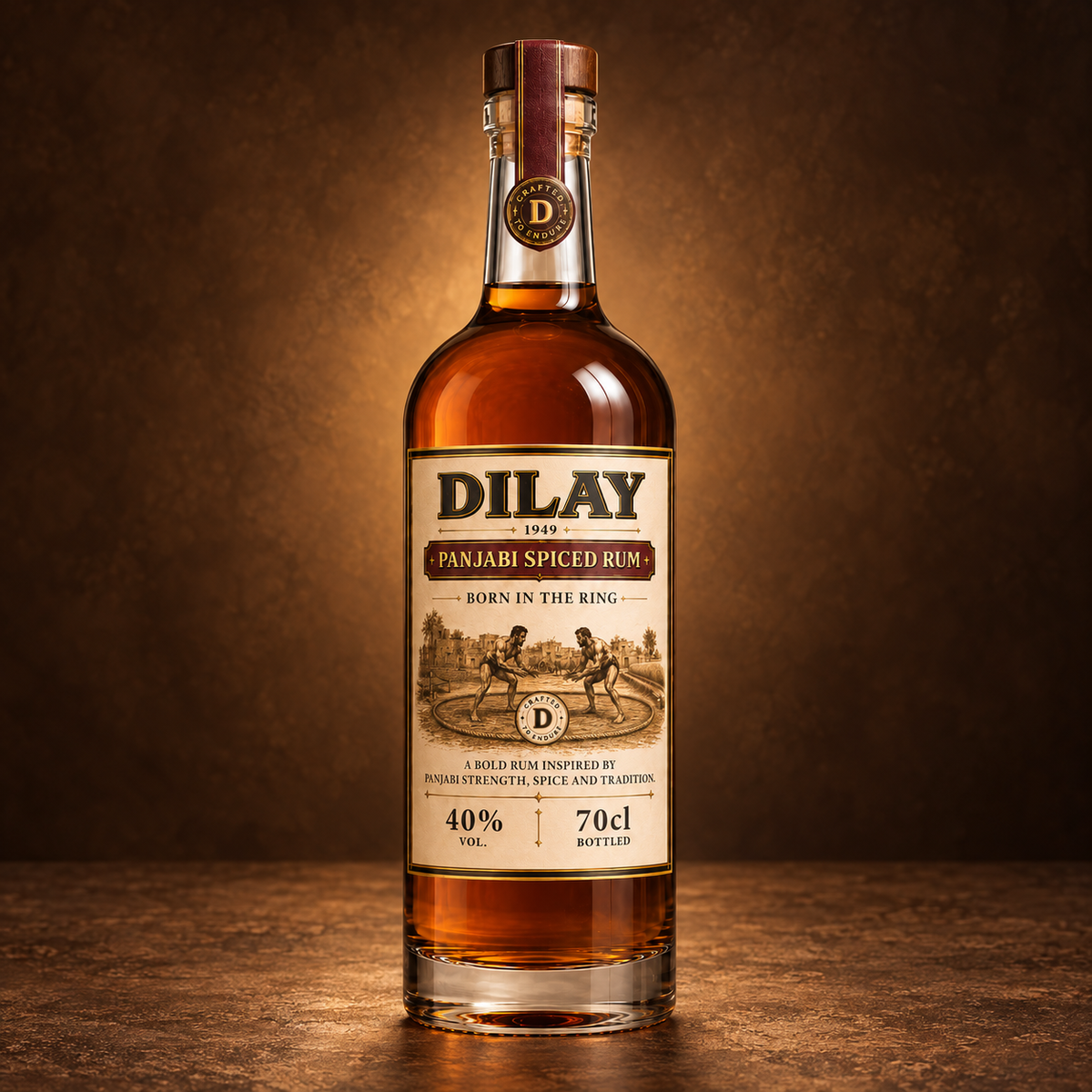 Dilay 1949 Panjabi Spiced Rum, 70cl bottle